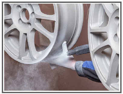 Use Powder Coating On wheel Rims
